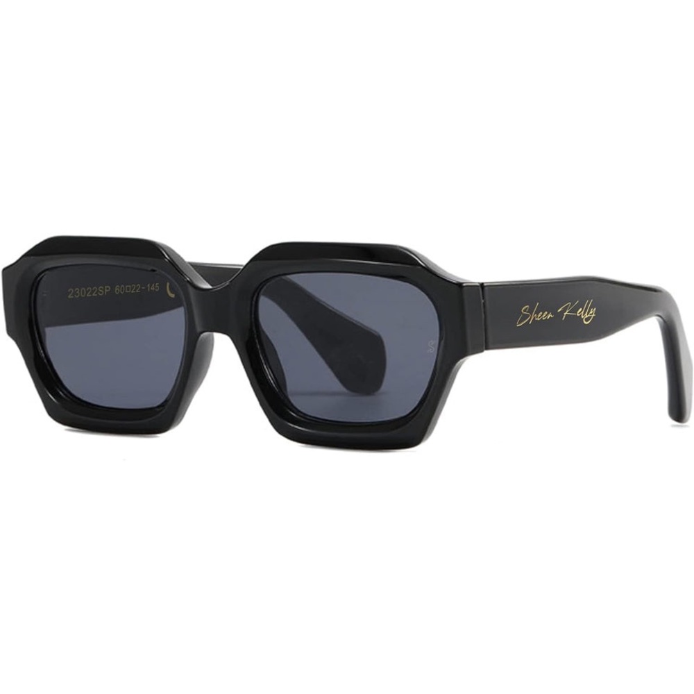 NWT Sheen Kelly‎ LONELINESS SQUARE COLORFUL SUNGLASSES